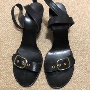 Coach wedge sandals